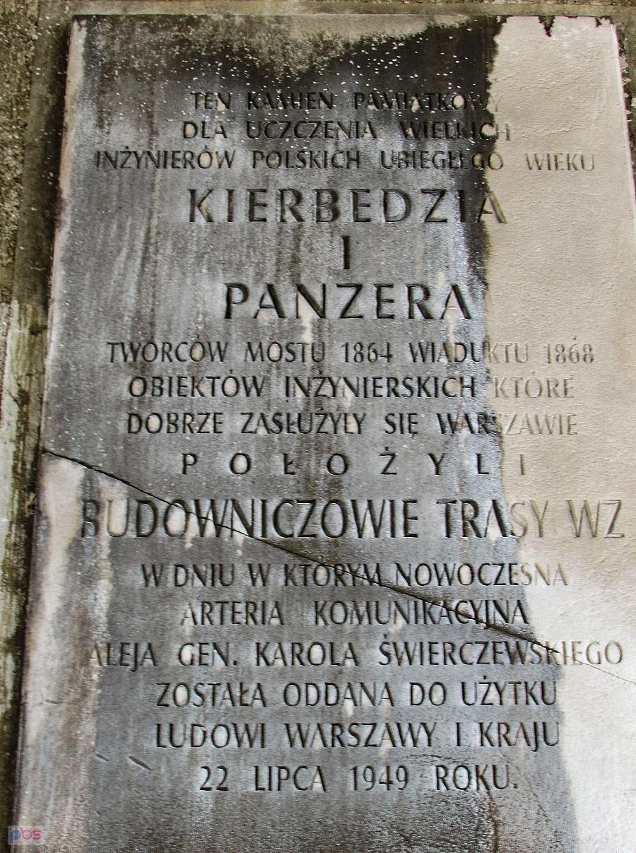Zapomniana tablica ( z błędem w nazwisku)