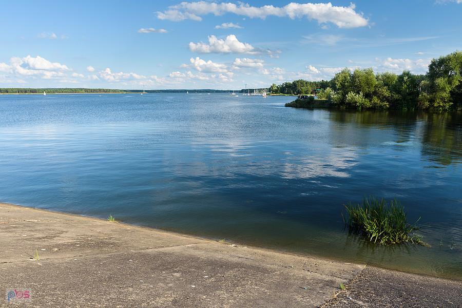 Zbiornik w Poraju - widok na południowy wschód