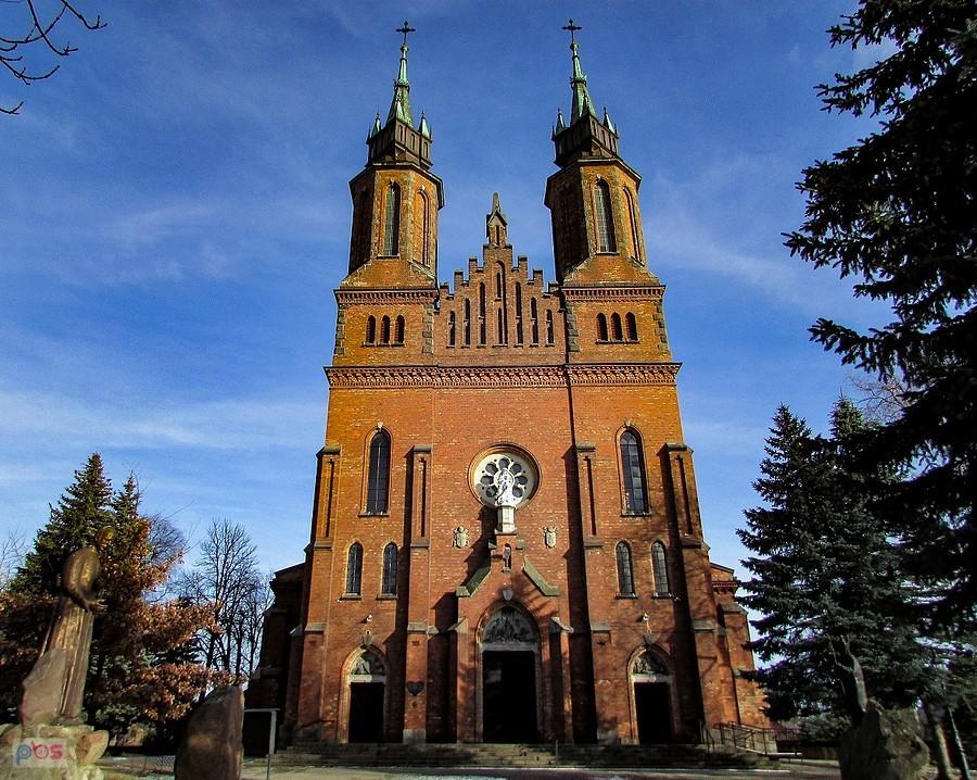Osieck - kościół św. Apostołów Andrzeja i Bartłomieja