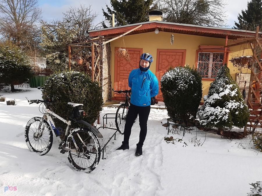Roberto na działce Dareckiego