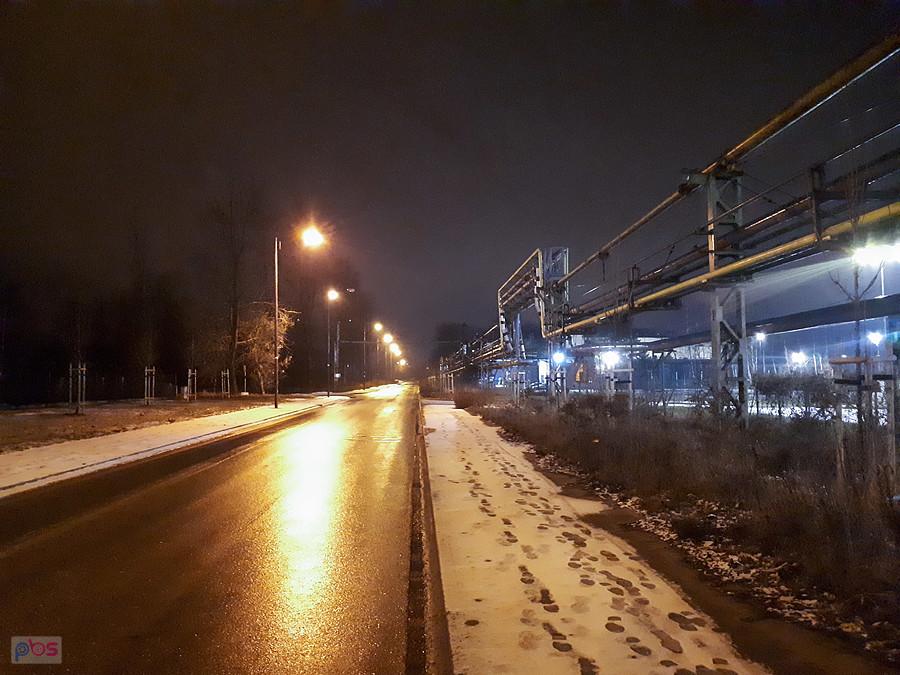 Częstochowa, ul. Kucelińska po godz. 22.