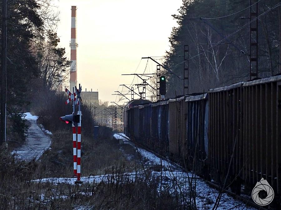 PLK wiezie miał węglowy z powrotem na hałdę