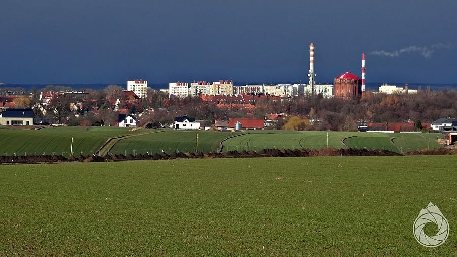 Gliwice chwilę przed śniezycą wyglądają nawet ładnie