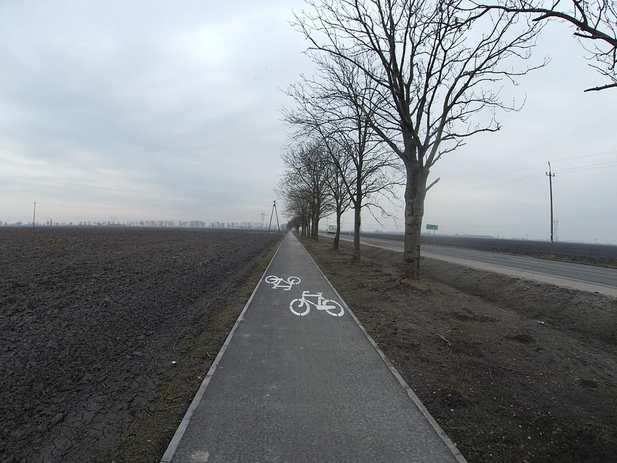 Pierwszy przejazd drogą rowerową
