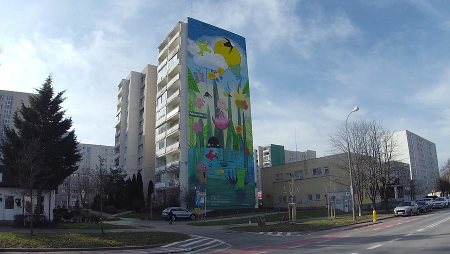 Ursynowski mural, Polinezyjska 6