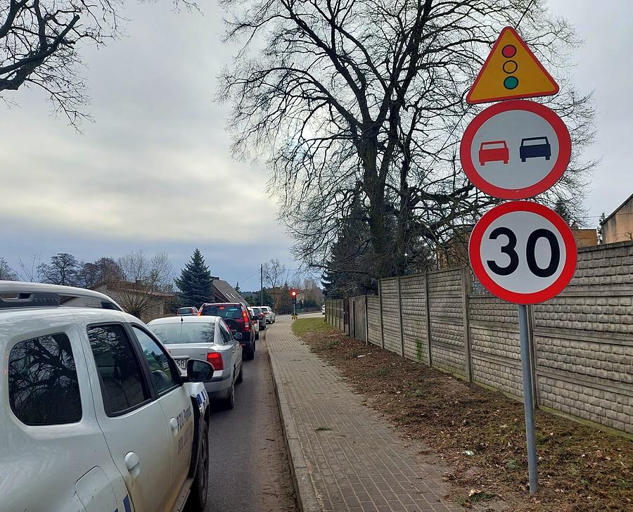 No to sobie ominąłem jeden objazd, a tu drugi...