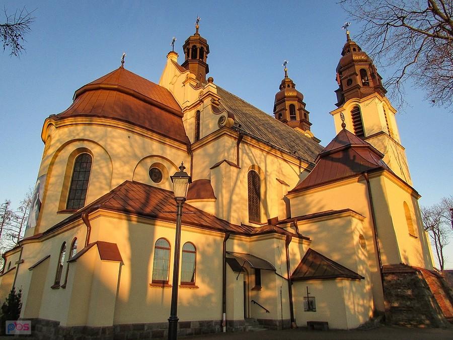 Lubochnia - kościół Wniebowzięcia Najświętszej Maryi Panny