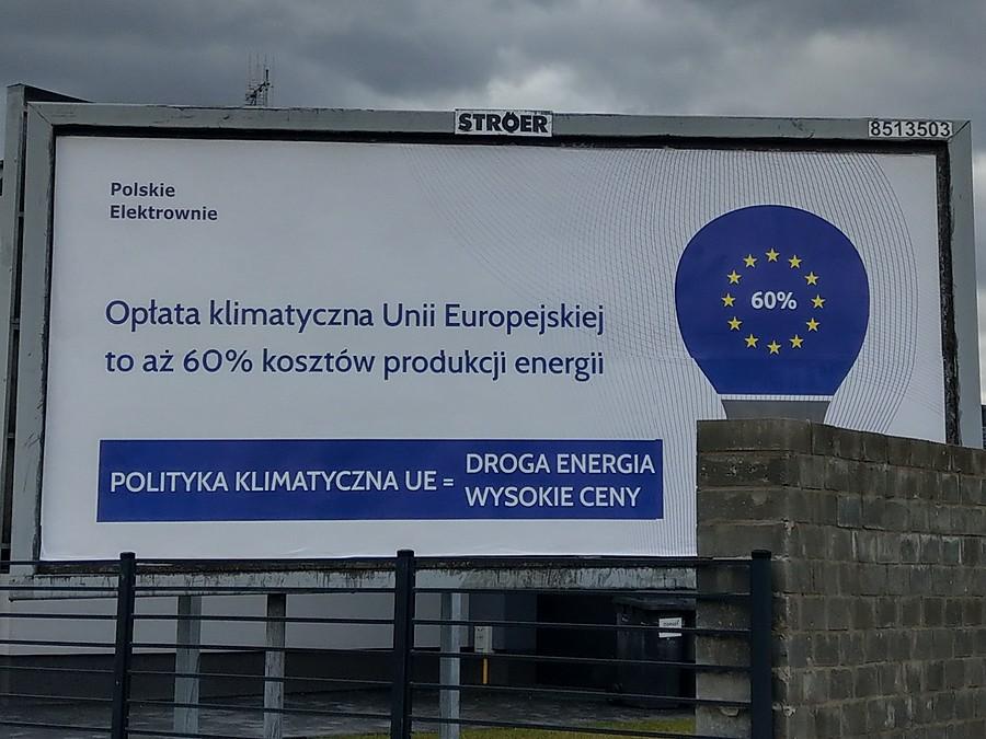 Kolejny propagandowy billboard za który zapłacą podatnicy