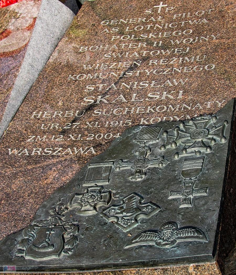 Grób Stanisława Skalskiego