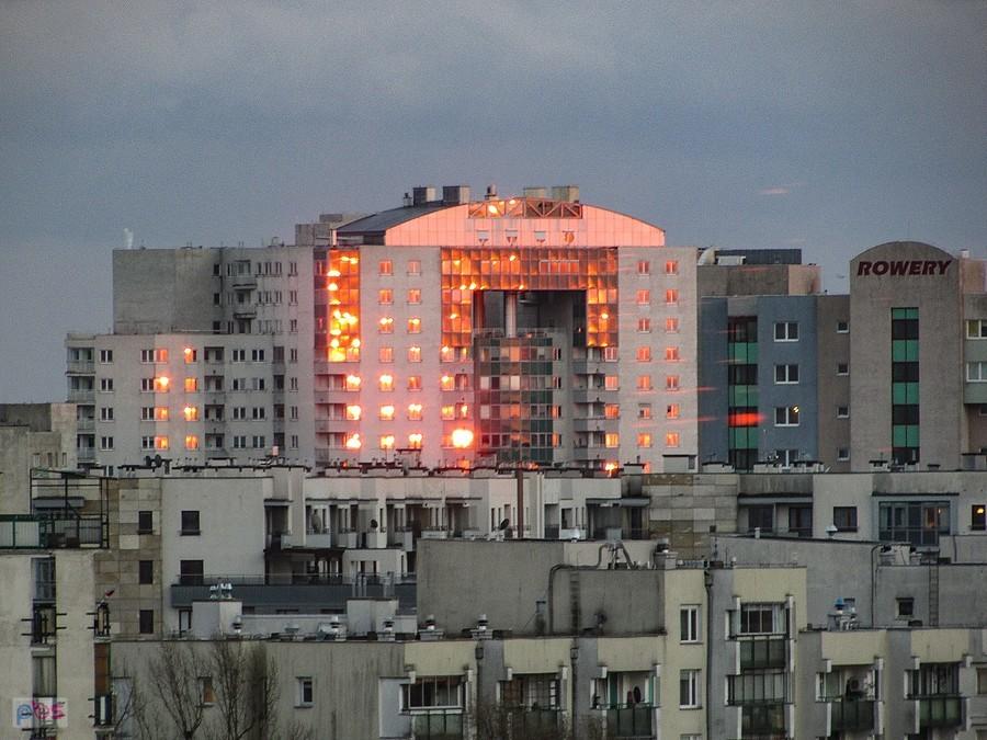 Słoneczny pożar