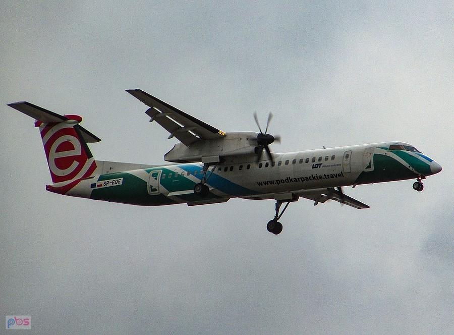 Bombardier w malowaniu "Podkarpackie"