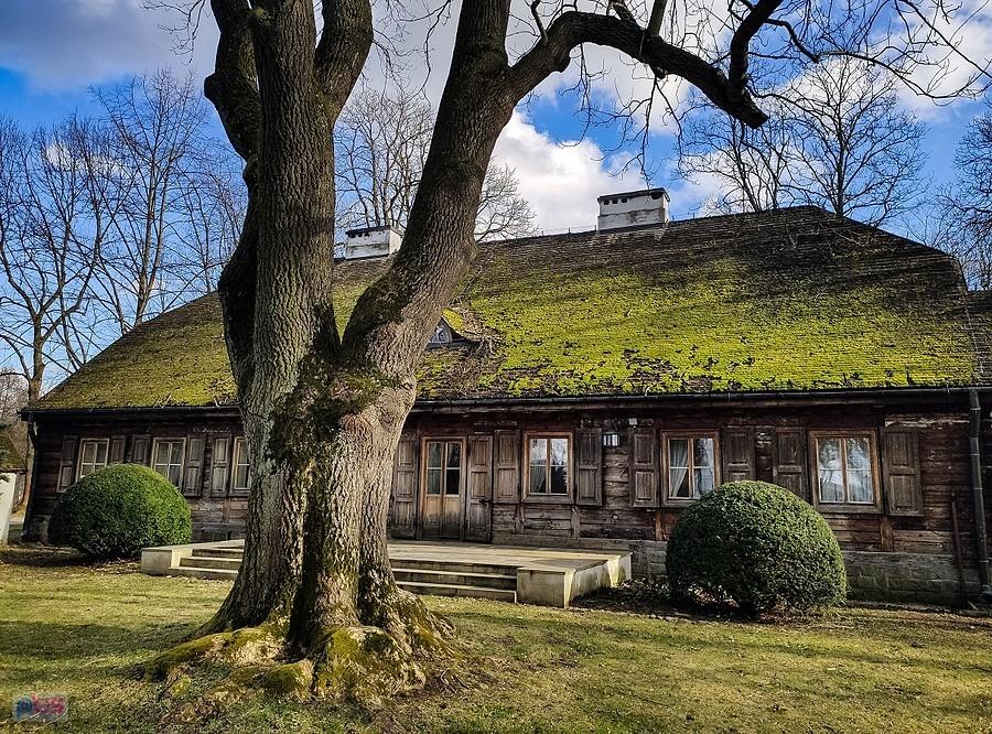 Dwór radziejowicki od strony ogrodu