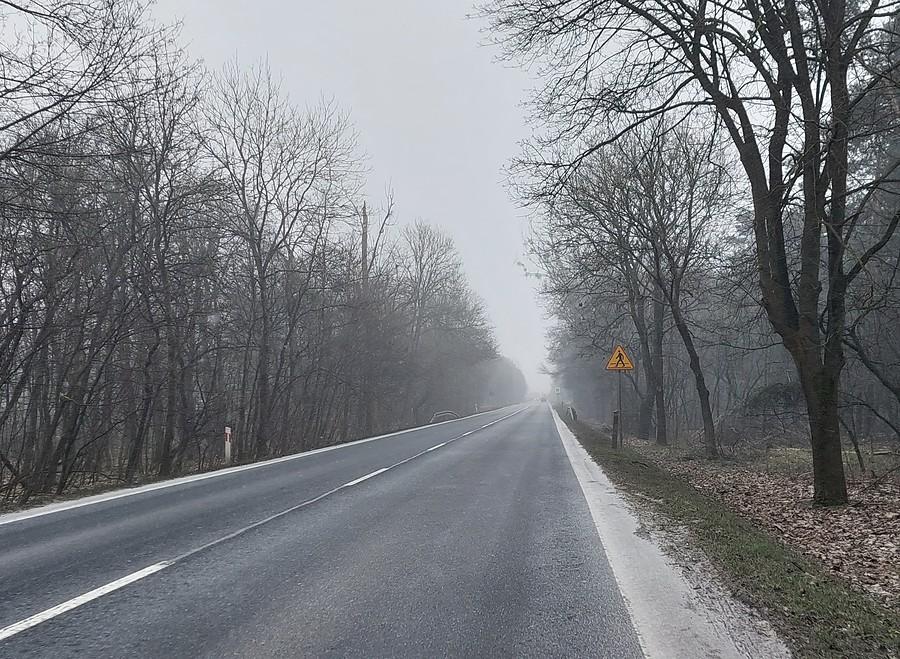 Znienacka zaskoczył mnie.... śnieg