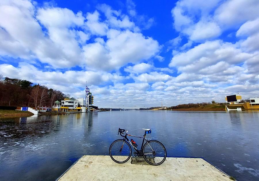 Nagły atak słońca na poznańską Maltę :)