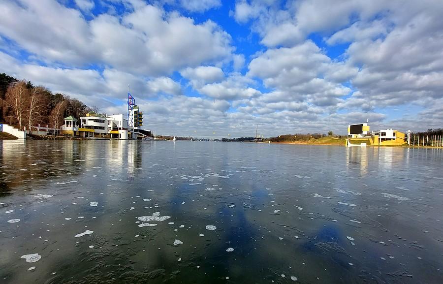Lód na Jeziorze Maltańskim, Poznań