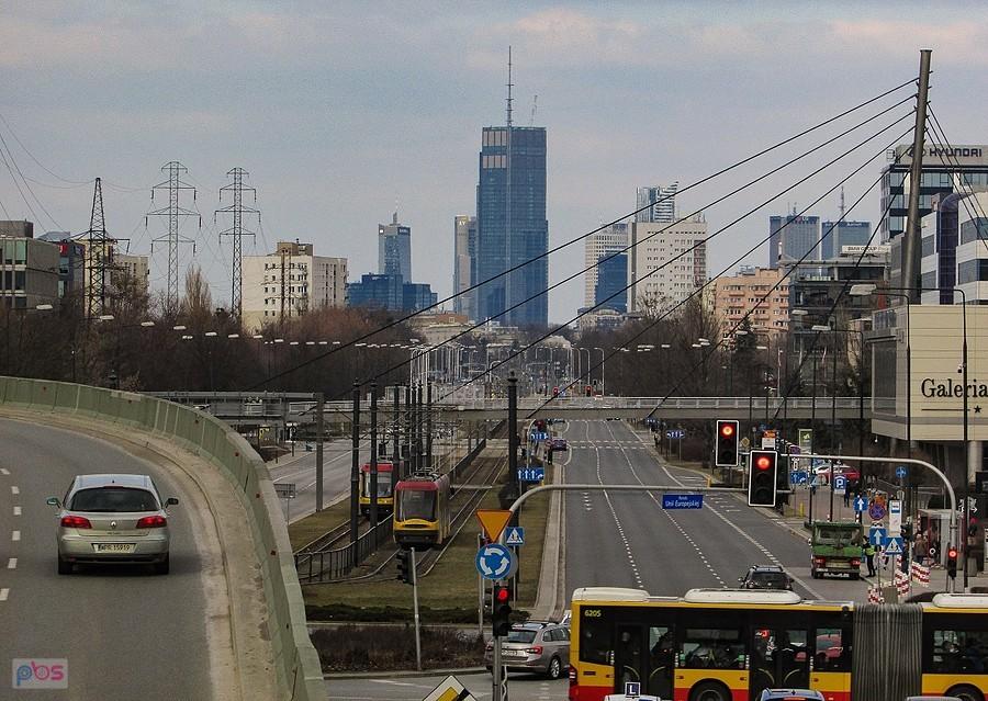 Perspektywa ul. Wołoskiej