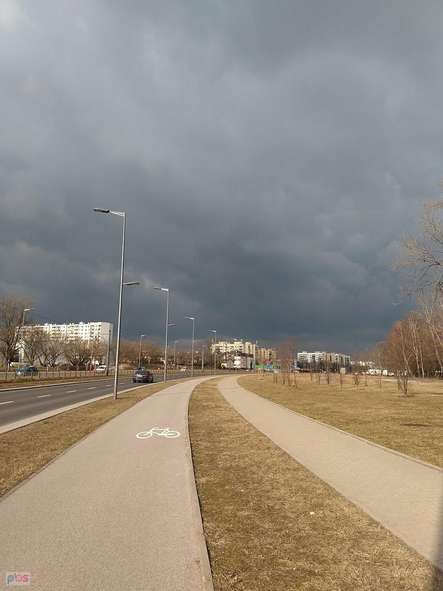 Te chmury nie zapowiadały nic dobrego..