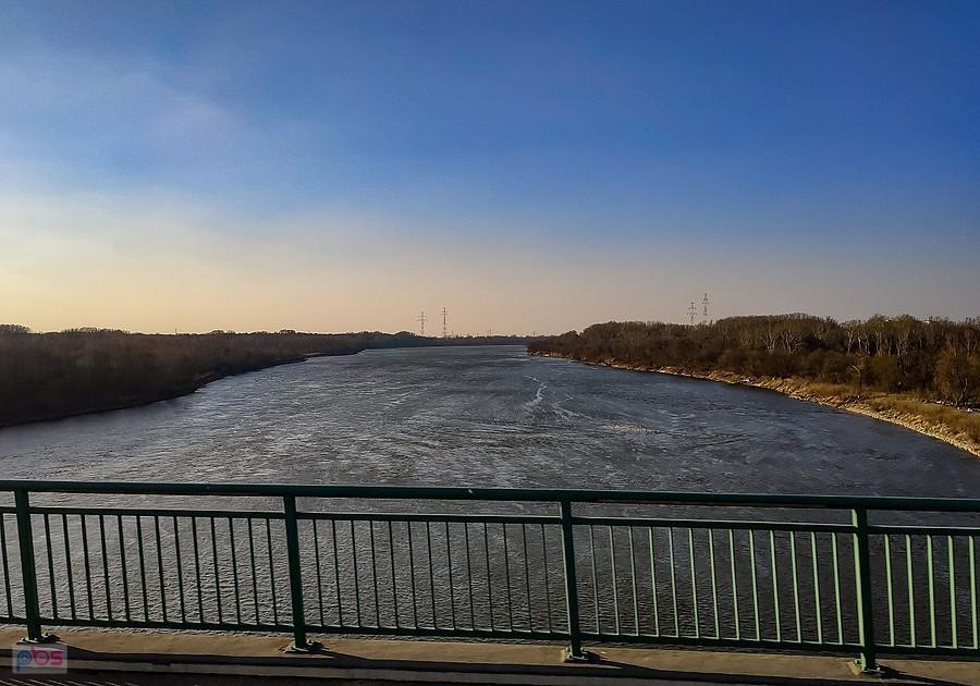 Wisła z Mostu Północnego