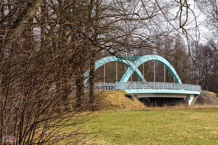 Most nad Wartą w Korwinowie