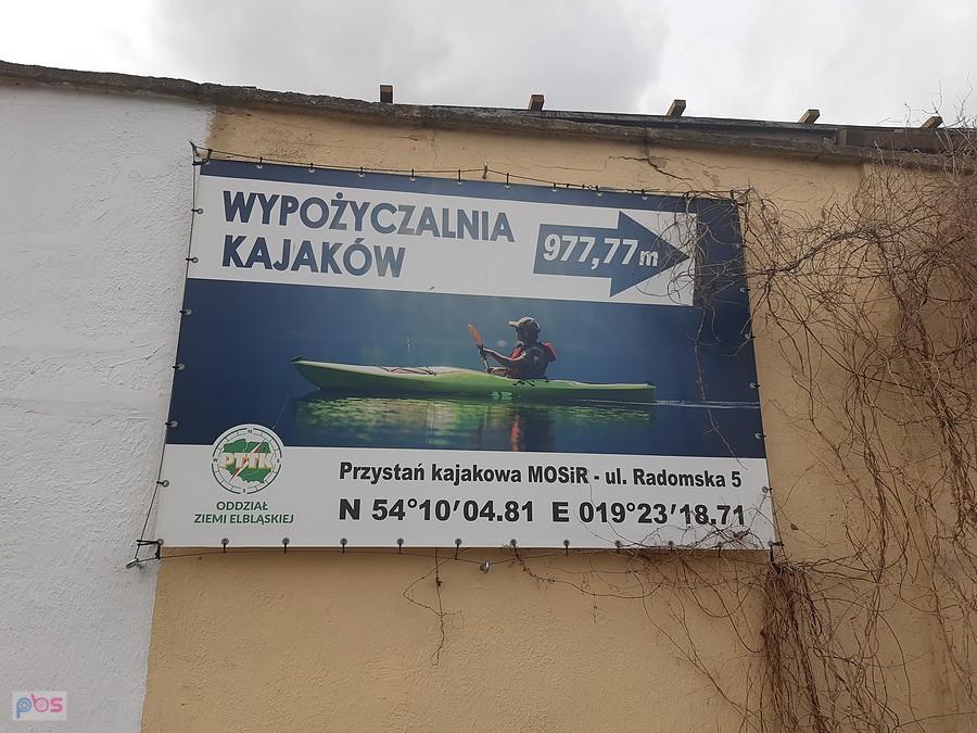 Kajakowa reklama