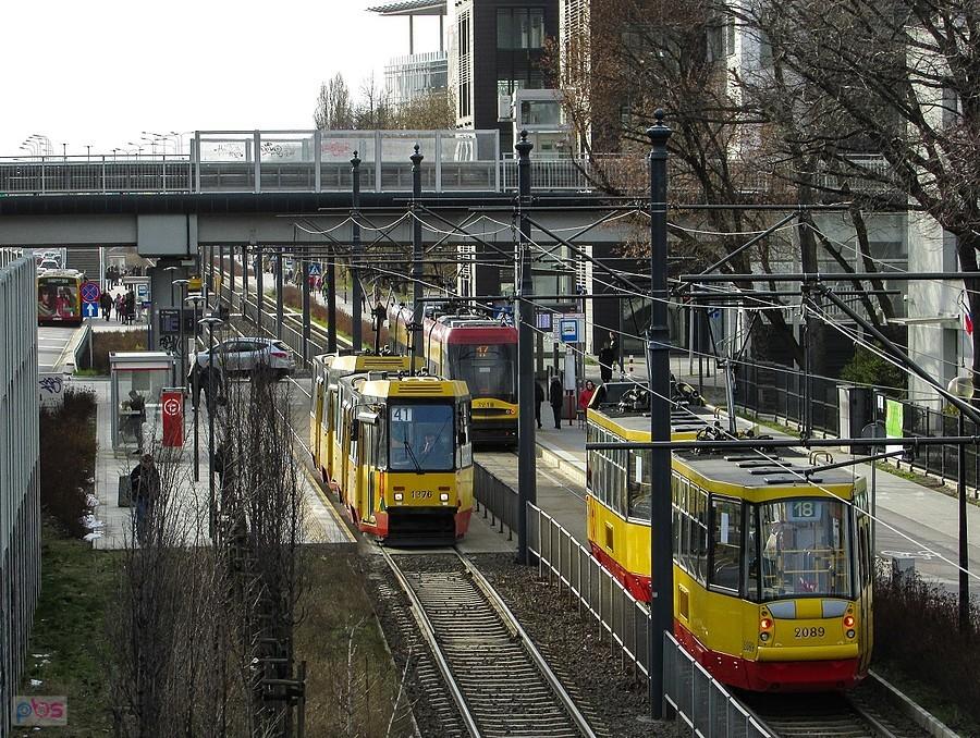 Tramwaje na Marynarskiej
