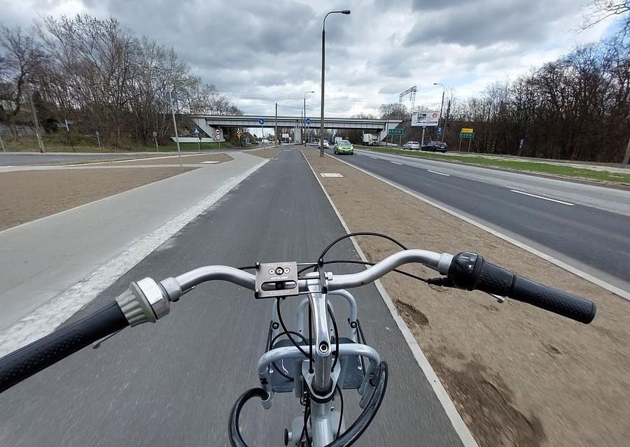 Pierwszy tegoroczny test roweru miejskiego. O dziwo udany.