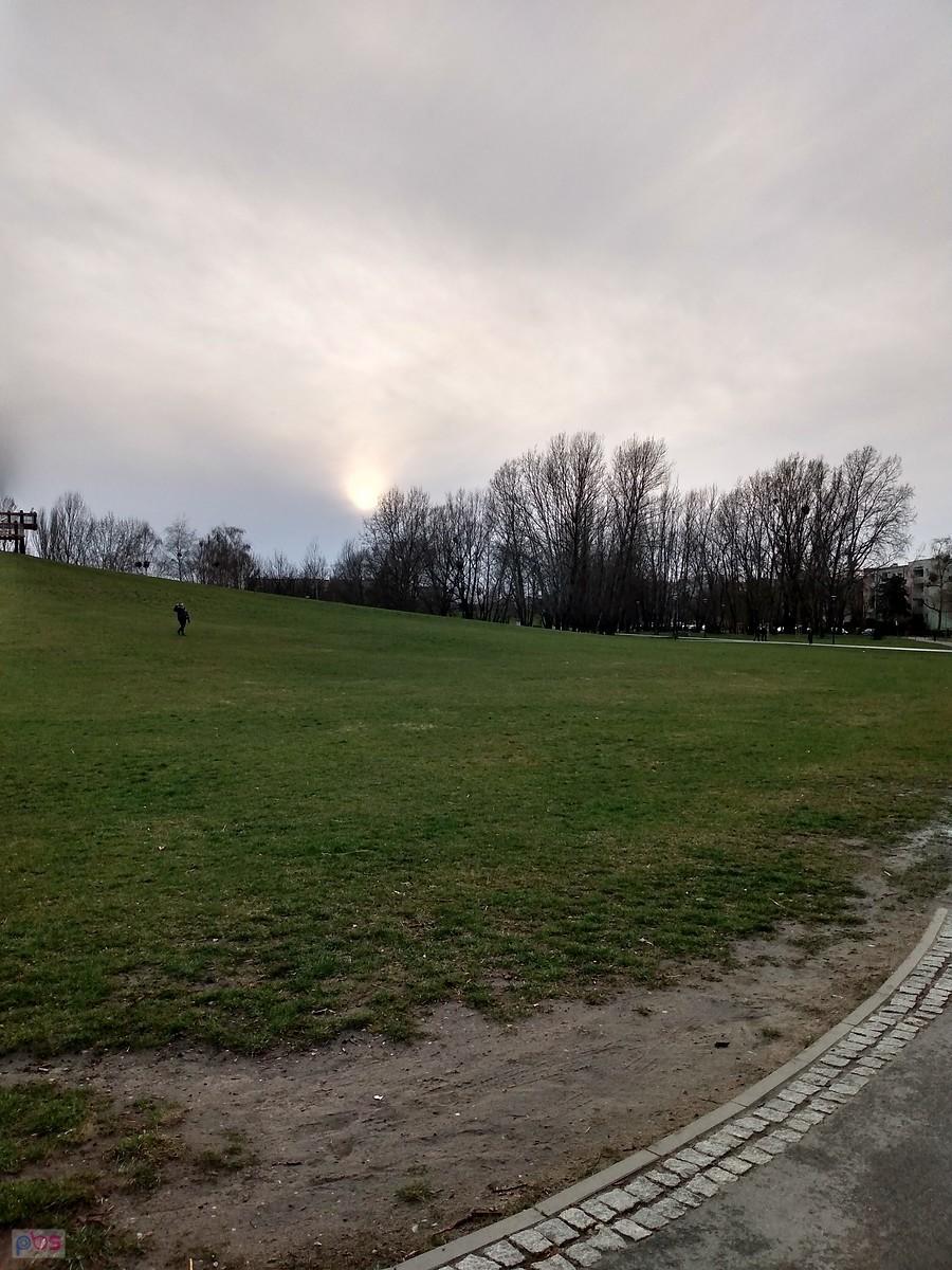 W parku Górczewska
