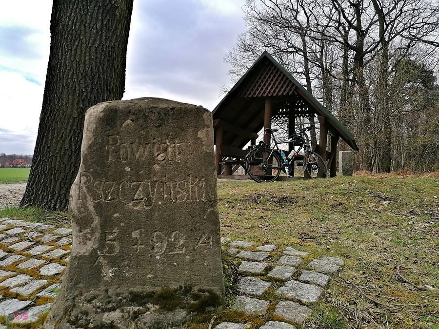 Kamień graniczny powiatu pszczyńskiego i rybnickiego