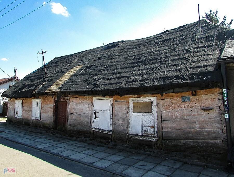 Czerwińsk n/Wisłą - stary dom o konstrukcji sumikowo-łątkowej