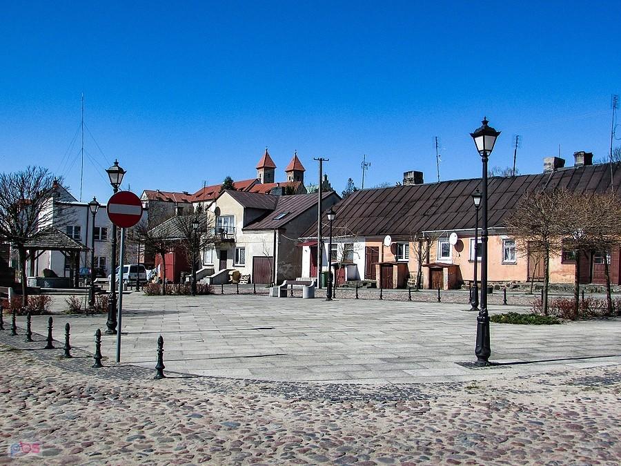 Rynek w Czerwińsku nad Wisłą