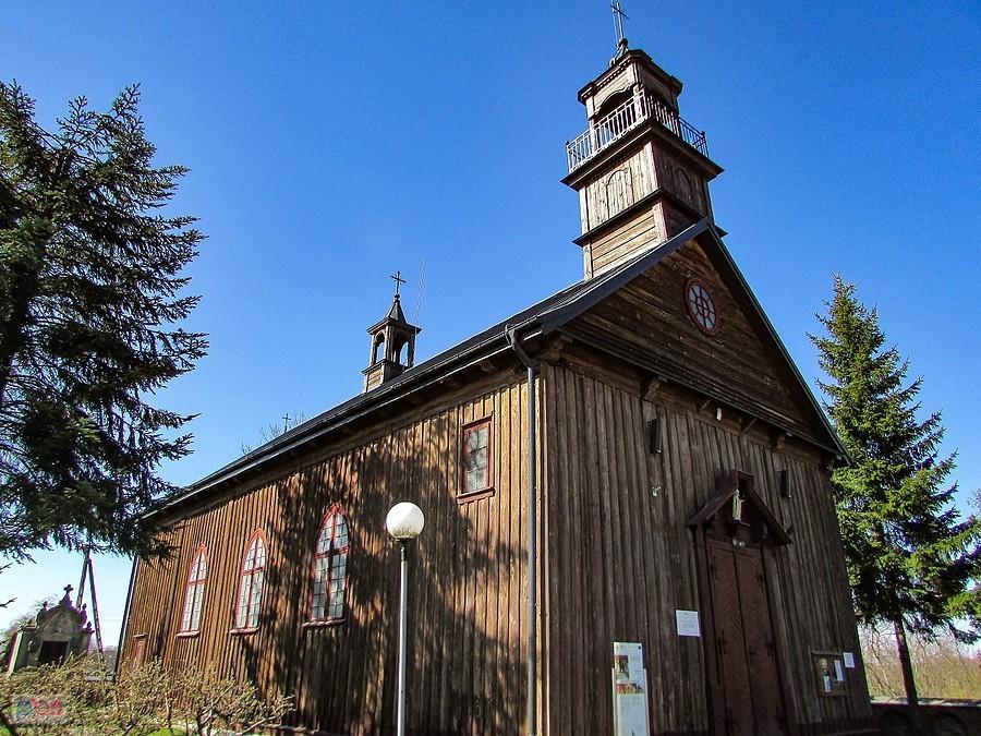 Kościół w Grodźcu powstał w 1854 roku