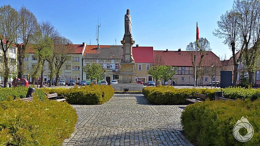 Mieszko The Pierwszy na rynku mieszkowickim