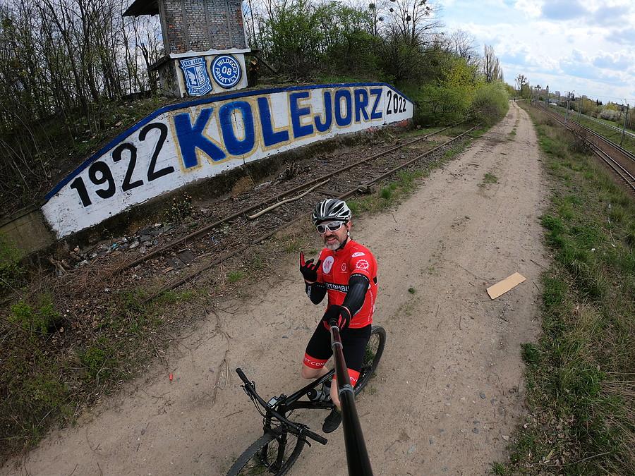 Zacny mural za stulecie Kolejorza - przy starym stadionie Lecha