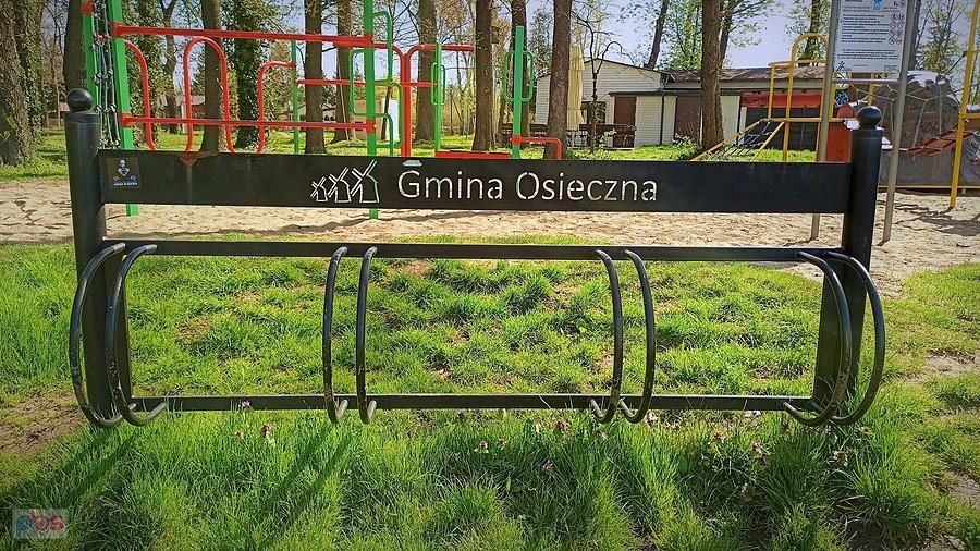 Dla rowerów. Na plaży w Osiecznej