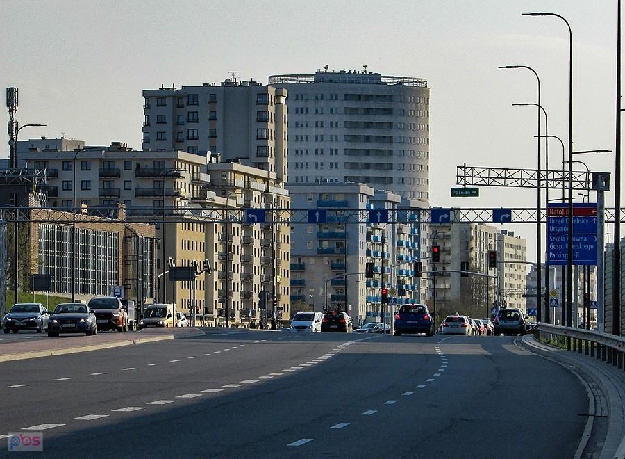 Wschodni wjazd z POW na Ursynów