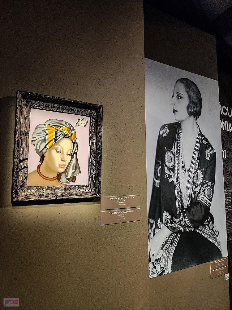 Obraz "Szary turban" Łempicka namalowała w maju 1945 roku