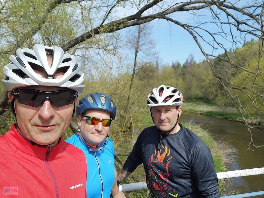 Wesoła ekipa w Bolimowskim Parku Krajobrazowym
