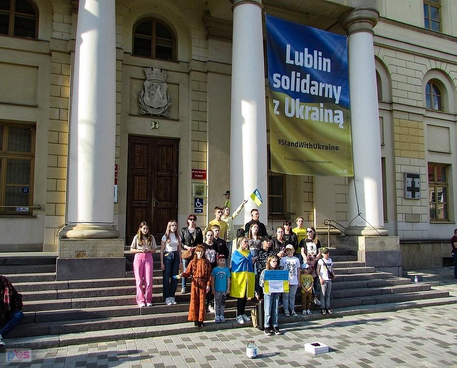 Lublin solidarny z Ukrainą