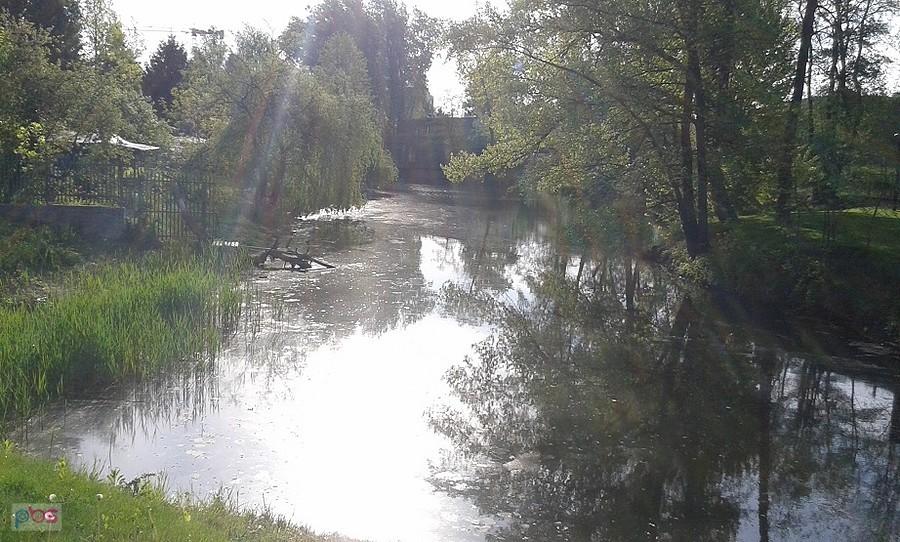 Fosa fortu Legionów Piłsudskiego.
