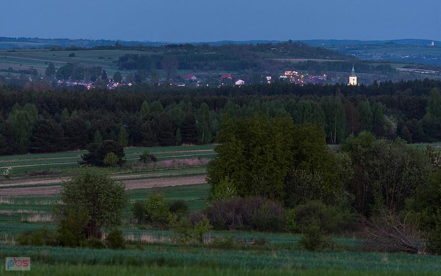Widok na Żarki (miasto)