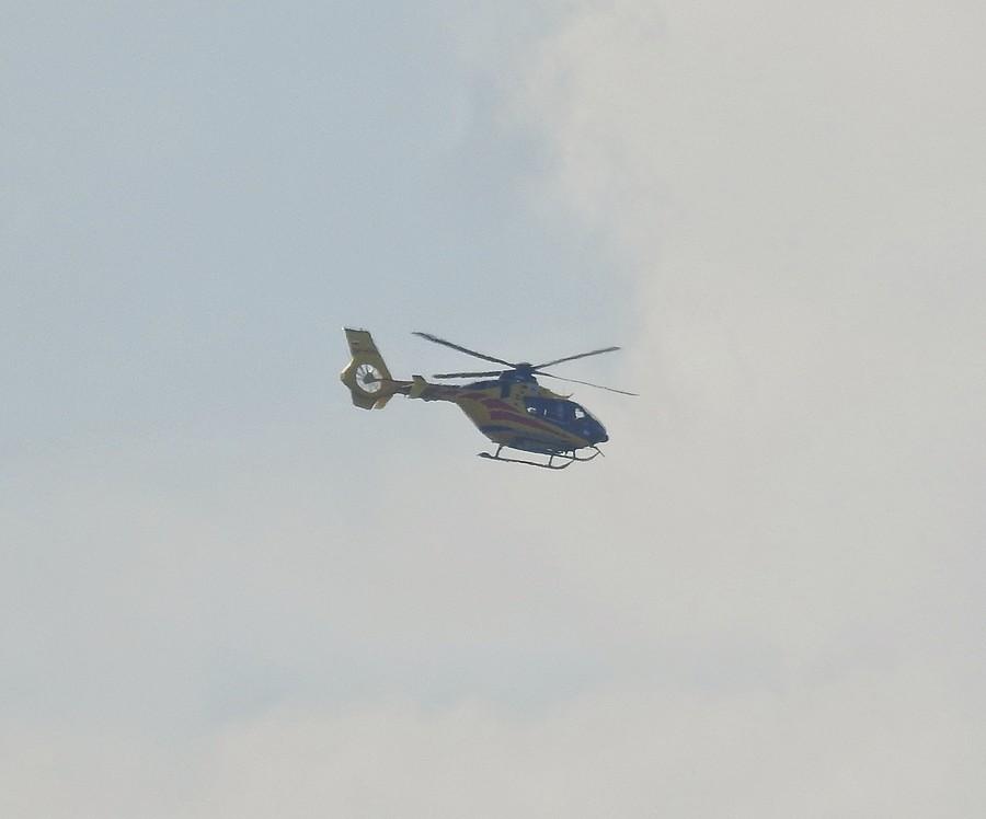 Helikopter wysoko, wysoko...