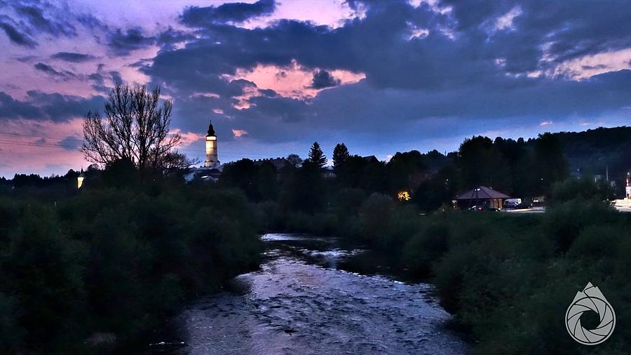 nad Ropą w Bieczu, ino nocą