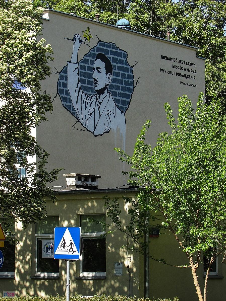 Mural Marka Edelmana