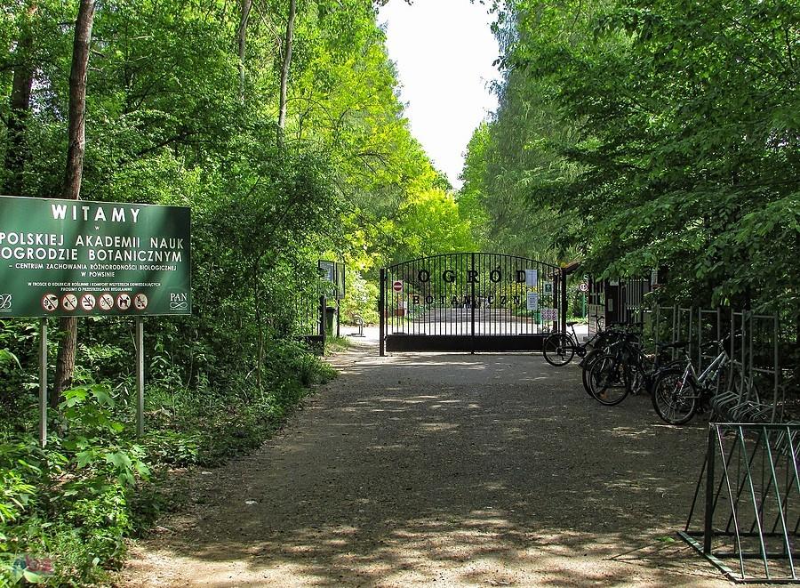 Wejście do Ogrodu Botanicznego