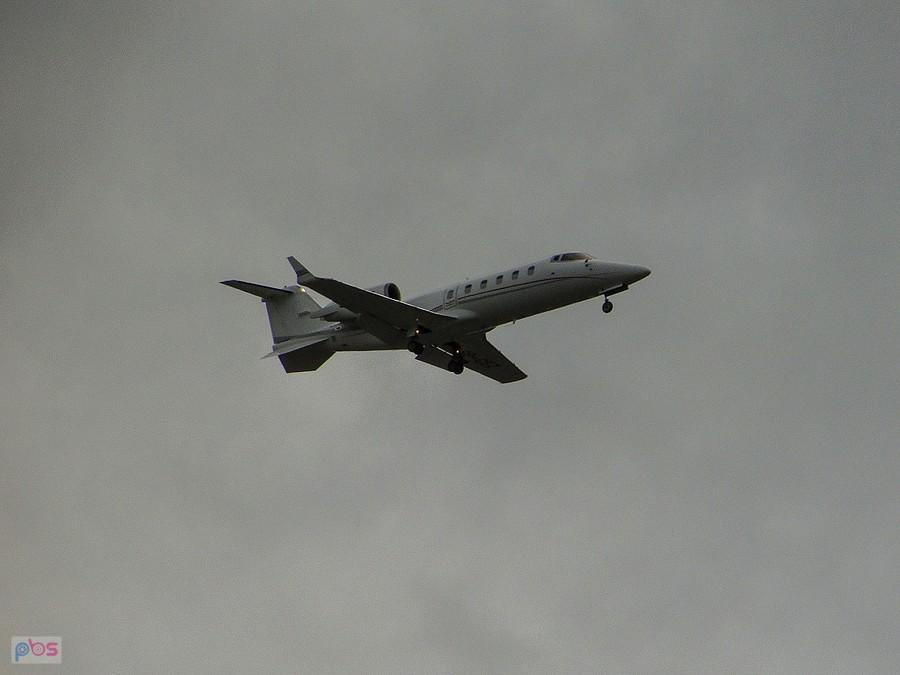 Biznesowy odrzutowiec Learjet 60 linii AMC Aviation