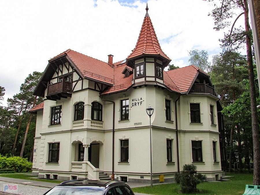Odrestaurowana Willa Gryf
