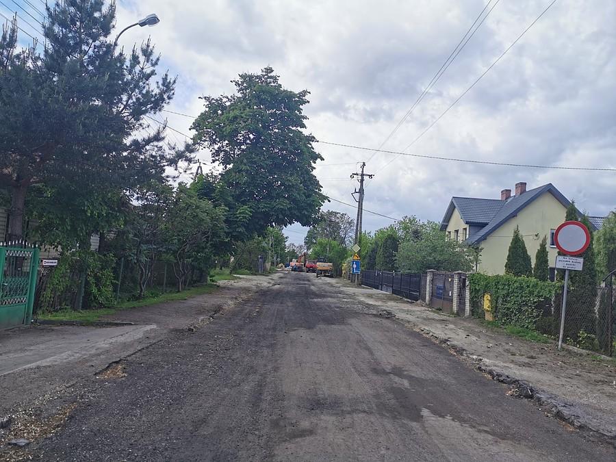 Koczargi Stare, droga nadal w remoncie