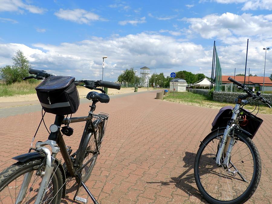 Na promenadzie w Trzebieży.