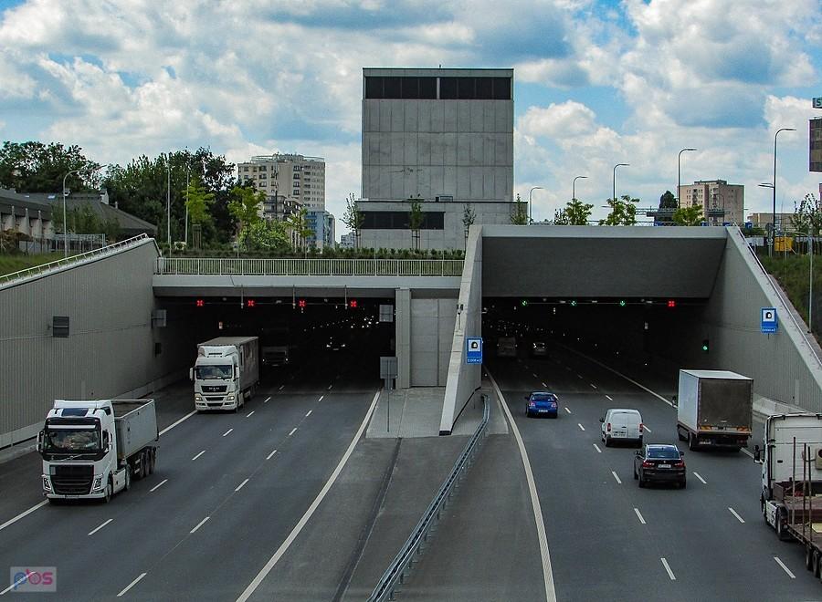 Tunel POW od strony Wilanowa