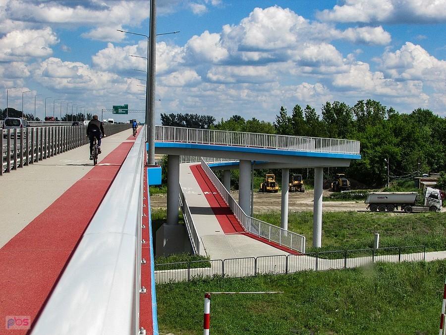 Ślimaczek wjazdowy na Most Południowy
